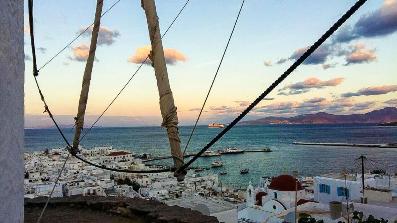 Traditional Split Level House In Mykonos Town Βίλα Εξωτερικό φωτογραφία